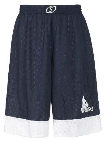 ESSENTIAL REVERSIBLE Short Marine / Blanc