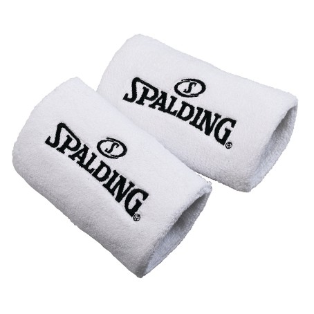 Paire de POIGNETS EPONGE large blanc