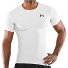 HEATGEAR COMPRESSION Tee Manches Courtes blanc face