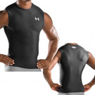 HEATGEAR COMPRESSION Tee Sans Manches noir