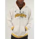 REPRESENT ZIP Hoody Blanc