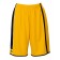 4HER Short Jaune / Noir / Blanc