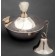 Oil lamp GORA silver