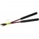 Baguettes diabolo SUPER GRIND CARBON (rouge)