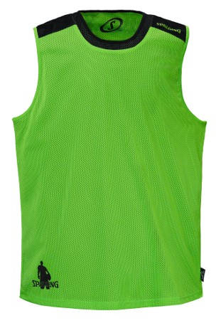 ESSENTIAL REVERSIBLE TANK Top Vert Pomme / Noir