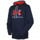 UA SPORTSTYLE STORM COTTON Hoody bleu academy