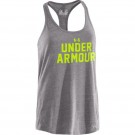 UA UNDENIABLE WORDMARK Tank gris (face)