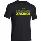 UA CORE WORDMARK FILL 1 T-shirt noir (face)