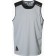 ESSENTIAL REVERSIBLE TANK Top Gris / Noir