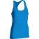 UA HEATGEAR ARMOUR Tank bleu (face)
