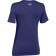 UA CHARGED COTTON TRI-BLEND WORDMARK V-NECK T-shirt violet (dos)