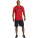 UA CORE LOGO GRAPHIC T-shirt rouge (face)