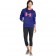 UA BIG LOGO APPLIQUE Hoody bleu (face)