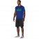 UA CORE WORDMARK FILL 1 T-shirt bleu (3/4)