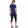 UA CHARGED COTTON TRI-BLEND WORDMARK V-NECK T-shirt violet (dos)