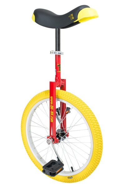 Monocycle LUXUS 20'' - 50 cm (QU-AX) rouge