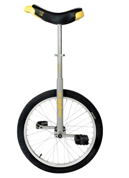 Monocycle LUXUS 20'' - 50 cm (QU-AX) argent