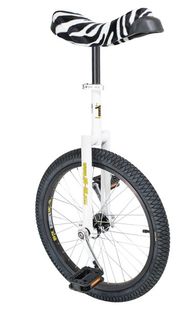 Monocycle LUXUS 20'' - 50 cm (QU-AX) blanc