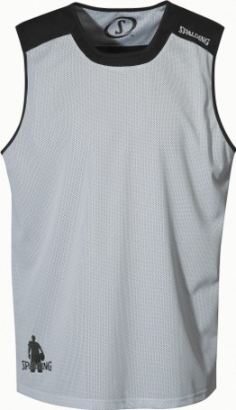 ESSENTIAL REVERSIBLE TANK Top Gris / Noir