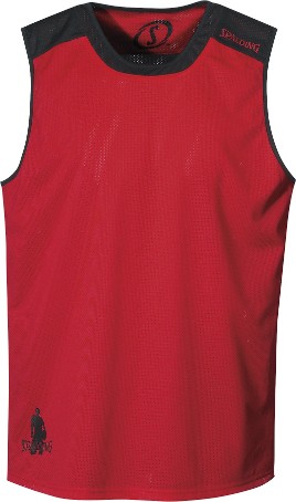 ESSENTIAL REVERSIBLE TANK Top Rouge / Noir