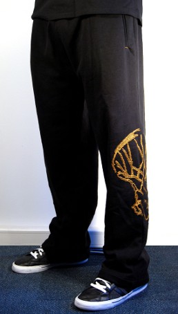 GRADIENT Pant Noir Or