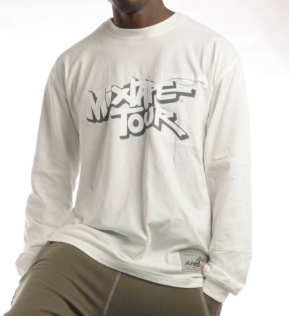 MIX TAPE TOUR Long Sleeve Ivoire