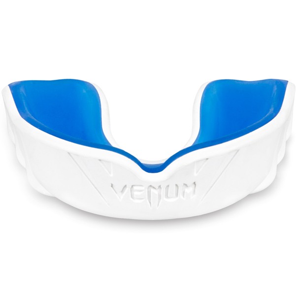 Protège dents CHALENGER-Blanc / bleu