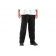POWERHOUSE CUFFED PANT noir (face)