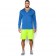 LONG SLEEVE TECH FOUL ZIP Hoody bleu (face)
