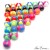 Balle à grains Mr BABACHE 66mm 130gr fluo 2 couleurs