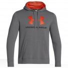 UA SPORTSTYLE STORM COTTON Hoody gris graphite