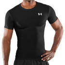 HEATGEAR COMPRESSION Tee Manches Courtes noir face