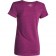 UA CHARGED COTTON LINEAR WORDMARK STADIUM T-shirt violet (dos)