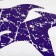 T-shirt VENUM "GIANT" blanc / violet (logo)