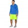 LONG SLEEVE TECH FOUL ZIP Hoody bleu (3/4)